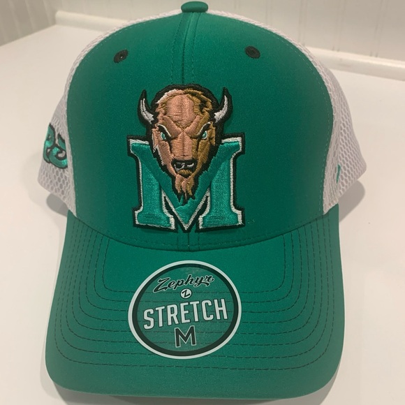 Marshall Thundering Herd Size Medium Fiitted Zephyr Brand Embroidered Hat Cap - Picture 2 of 11